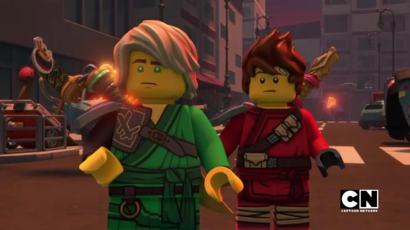 Кадры из сериала LEGO Ниндзяго: Мастера кружитцу (2011)