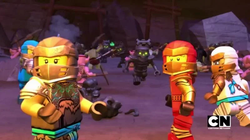 Кадры из сериала LEGO Ниндзяго: Мастера кружитцу (2011)