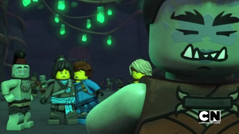 Кадры из сериала LEGO Ниндзяго: Мастера кружитцу (2011)
