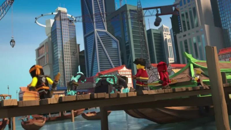 Кадры из сериала LEGO Ниндзяго: Мастера кружитцу (2011)
