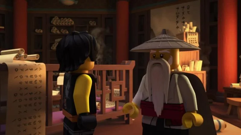Кадры из сериала LEGO Ниндзяго: Мастера кружитцу (2011)