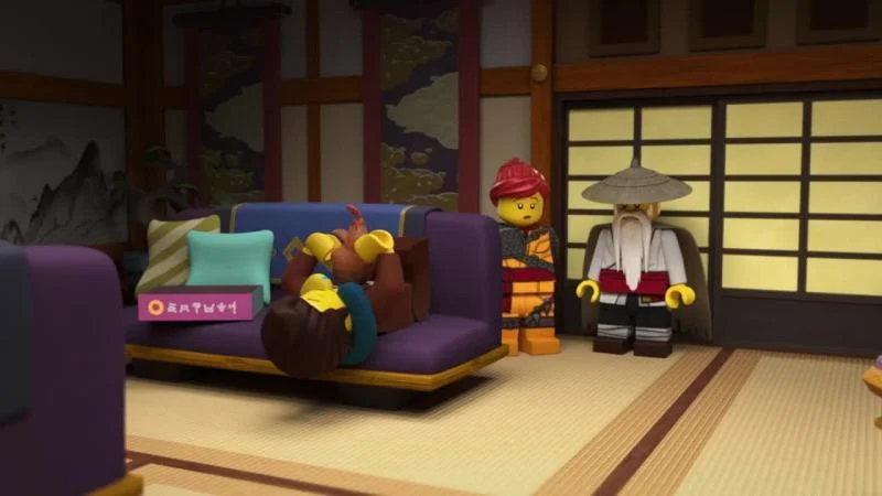 Кадры из сериала LEGO Ниндзяго: Мастера кружитцу (2011)