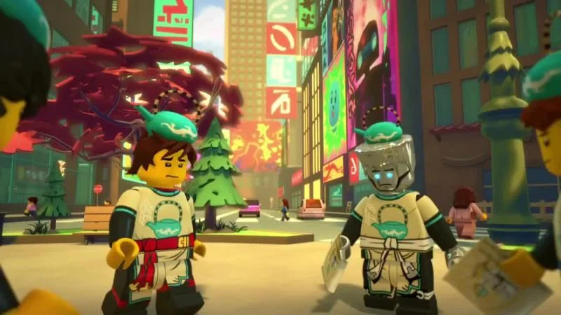 Кадры из сериала LEGO Ниндзяго: Мастера кружитцу (2011)