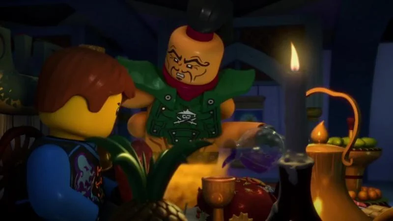 Кадры из сериала LEGO Ниндзяго: Мастера кружитцу (2011)